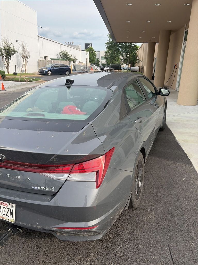 2023 Hyundai Elantra Hybrid Blue