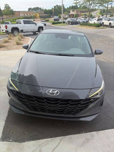 2023 Hyundai Elantra Hybrid Blue