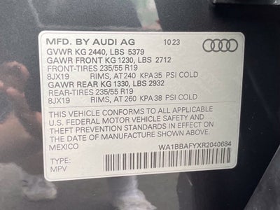 2024 Audi Q5 40 Premium Plus quattro