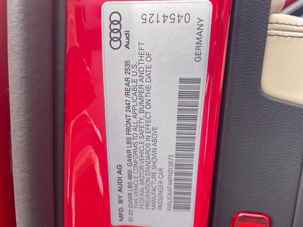 2023 Audi A4 45 S line Premium Plus quattro