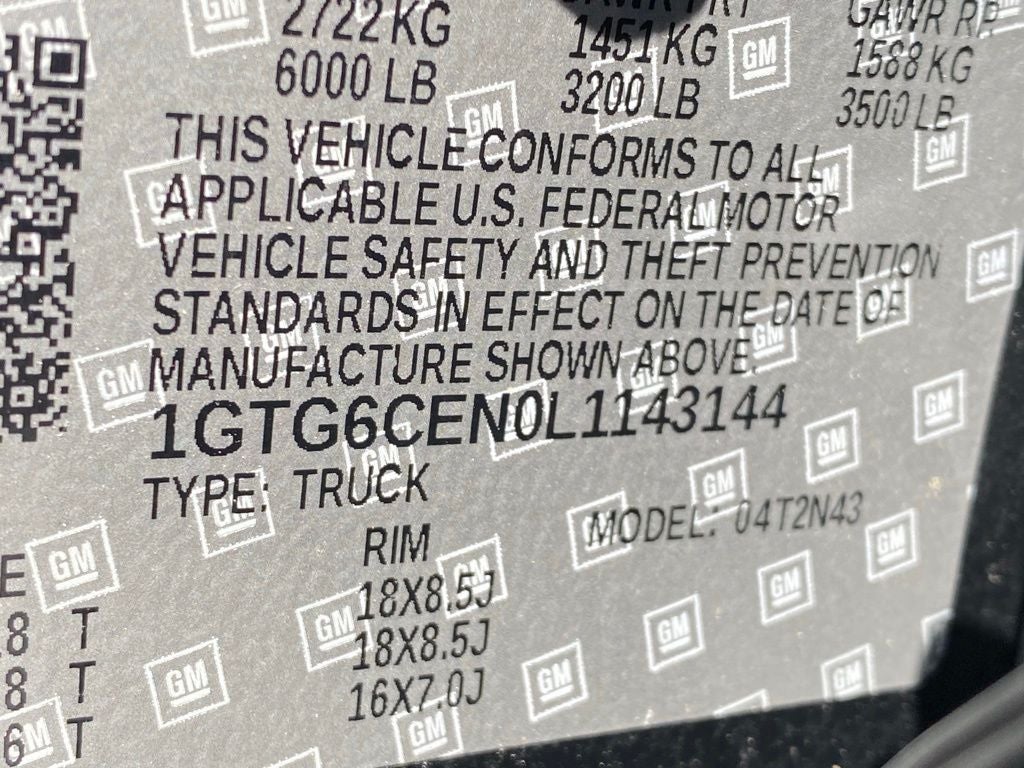 2020 GMC Canyon SLE1