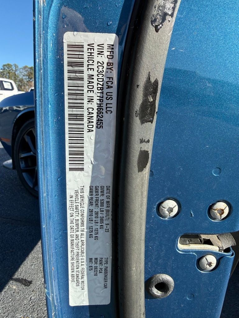 2023 Dodge Challenger R/T