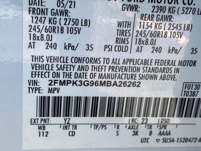 2021 Ford Edge SE