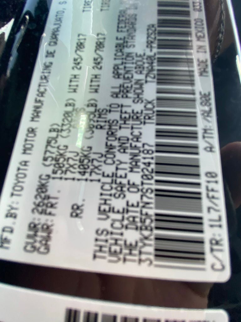 2025 Toyota Tacoma SR5