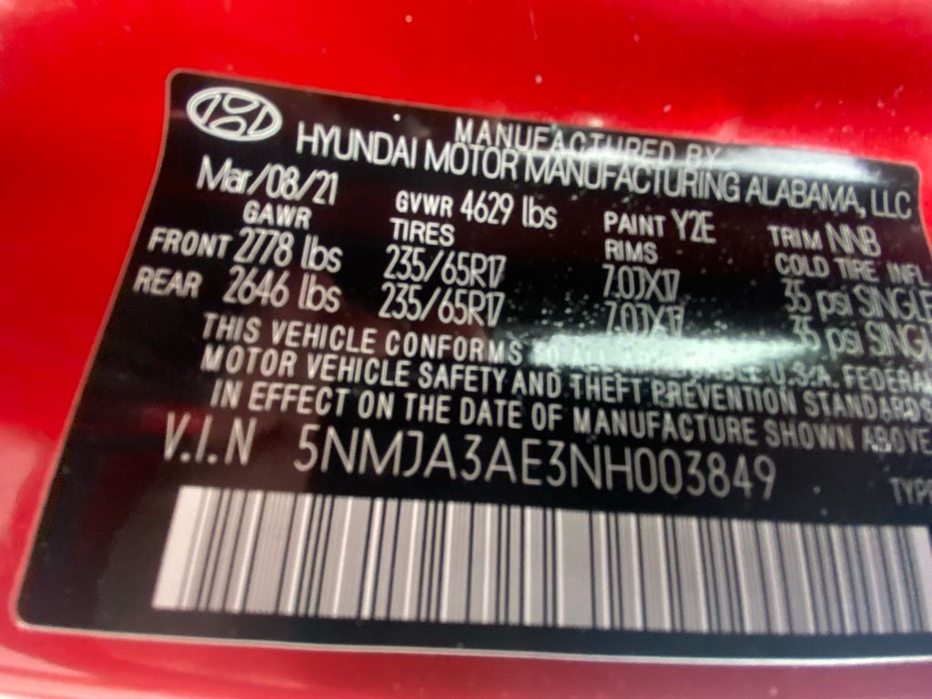 2022 Hyundai Tucson SE