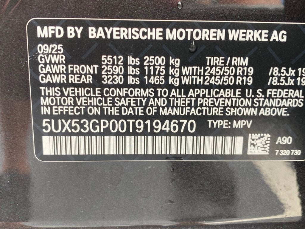 2026 BMW X3 30 xDrive