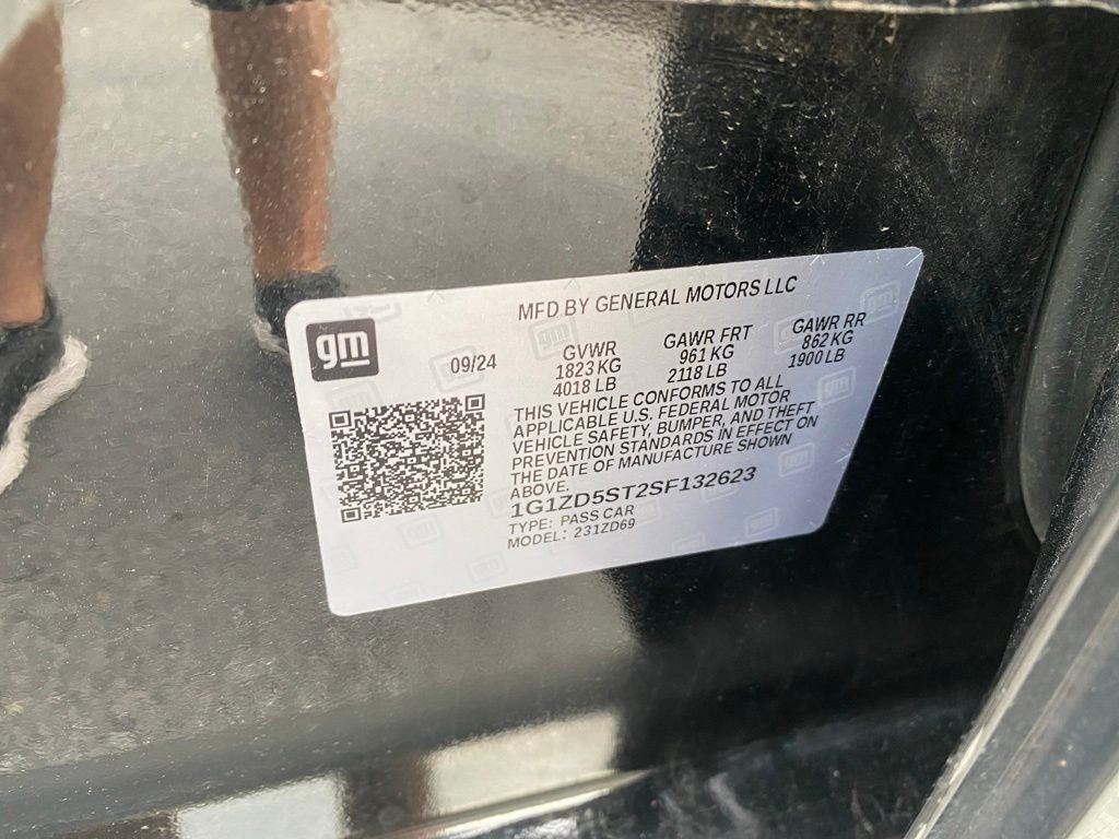 2025 Chevrolet Malibu LT 1LT