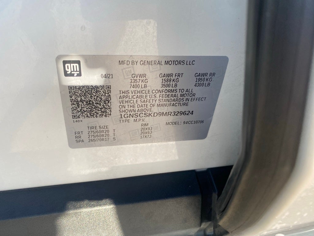 2021 Chevrolet Tahoe Premier