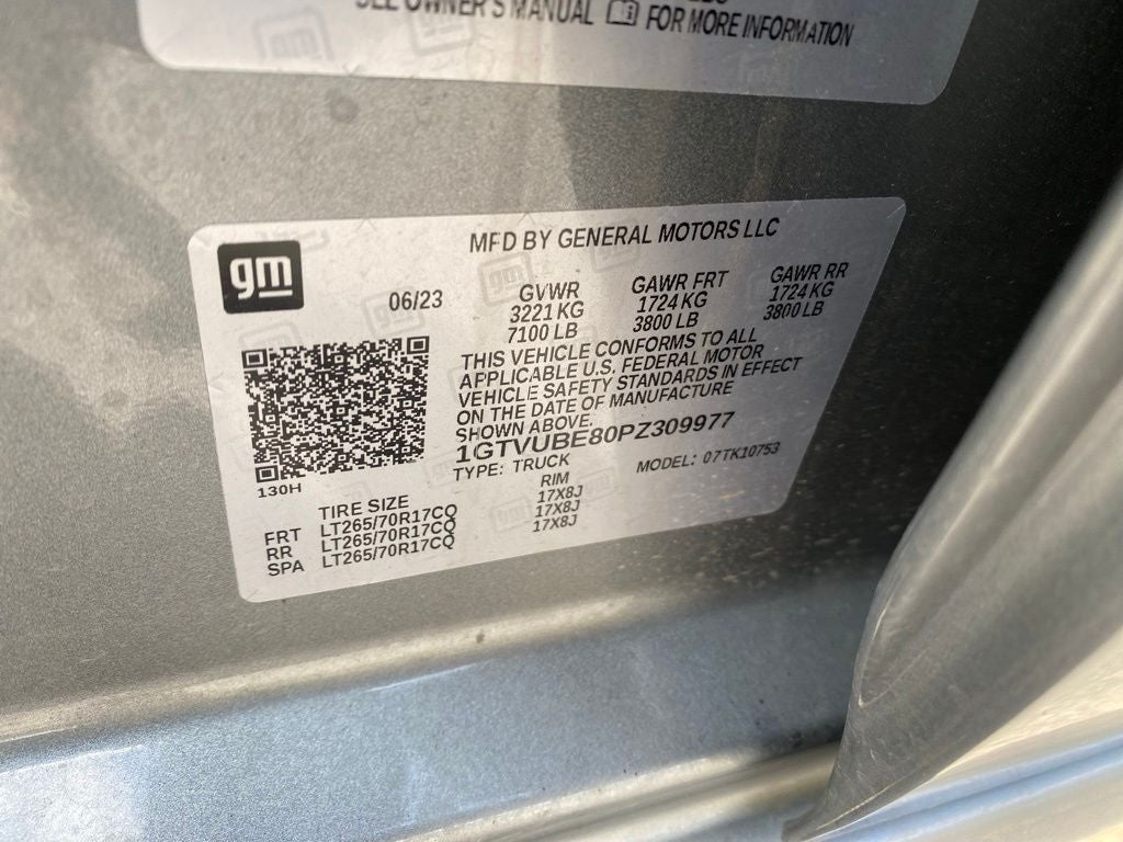 2023 GMC Sierra 1500 SLE