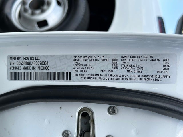 2023 RAM 3500 Tradesman DRW