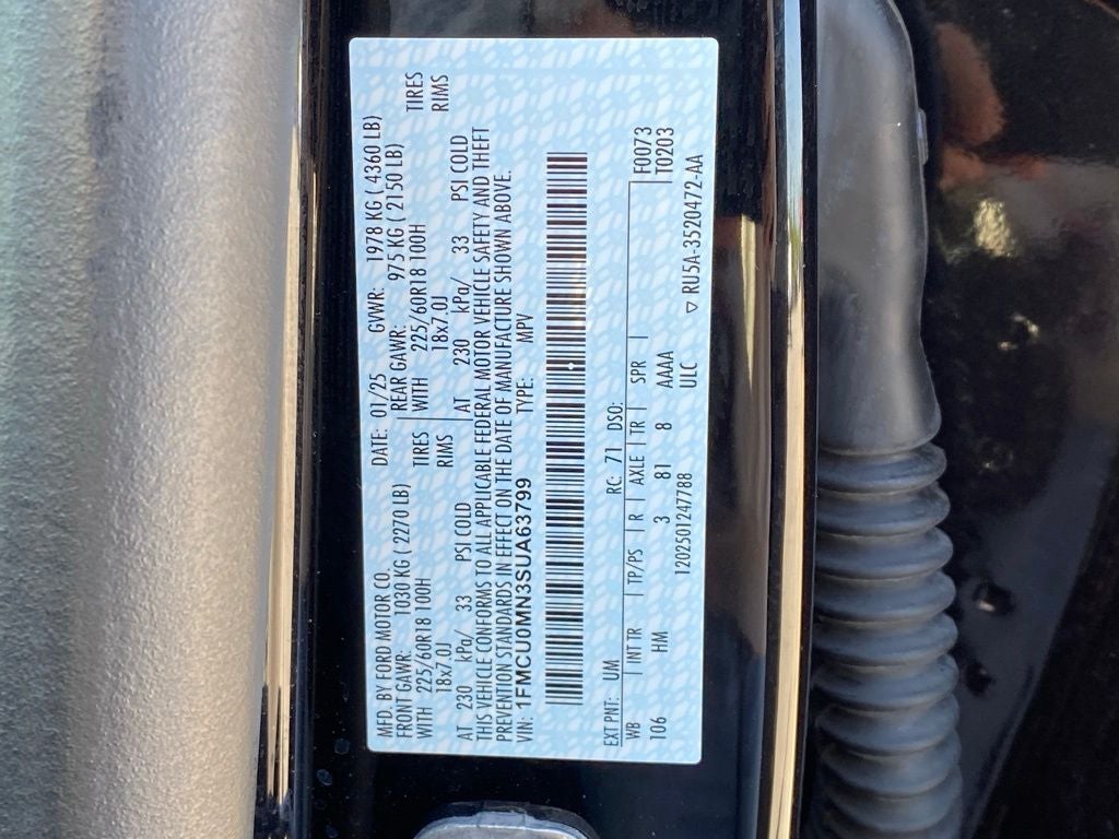 2025 Ford Escape ST-Line