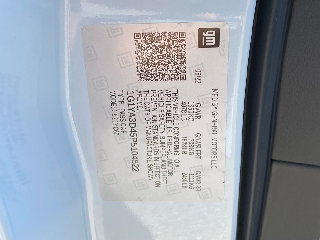 2023 Chevrolet Corvette Stingray 1LT