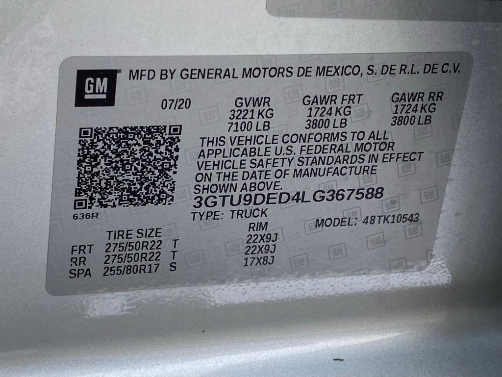 2020 GMC Sierra 1500 SLT