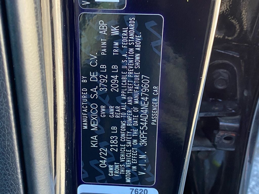 2022 Kia Forte GT-Line