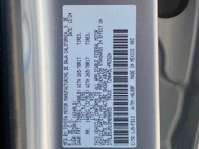 2025 Toyota Tacoma TRD Off-Road