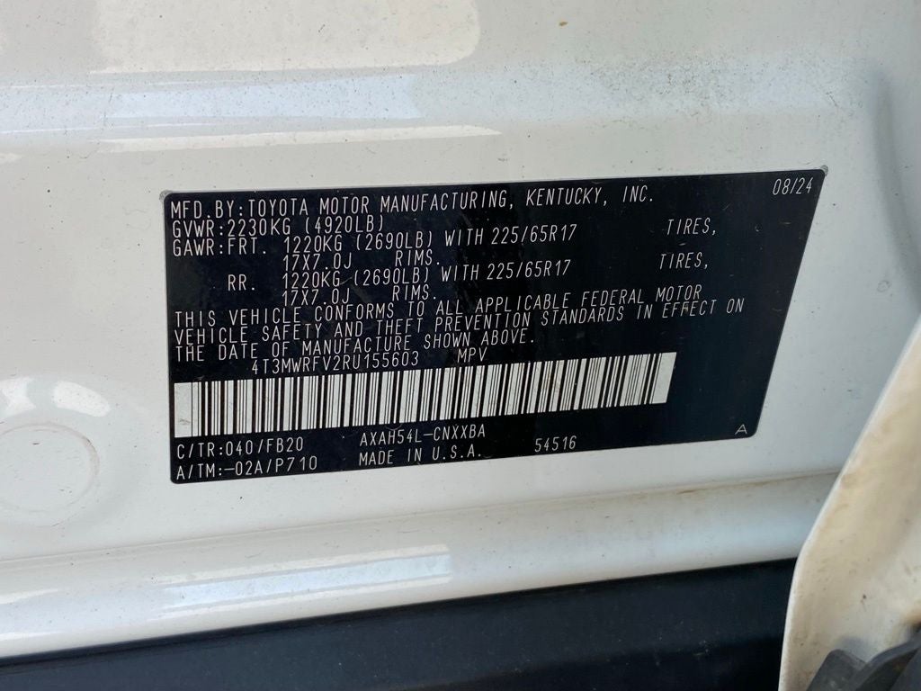 2024 Toyota RAV4 Hybrid LE