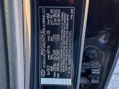 2022 Hyundai Tucson Limited