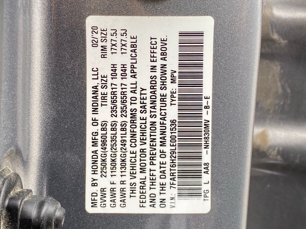 2020 Honda CR-V Hybrid LX