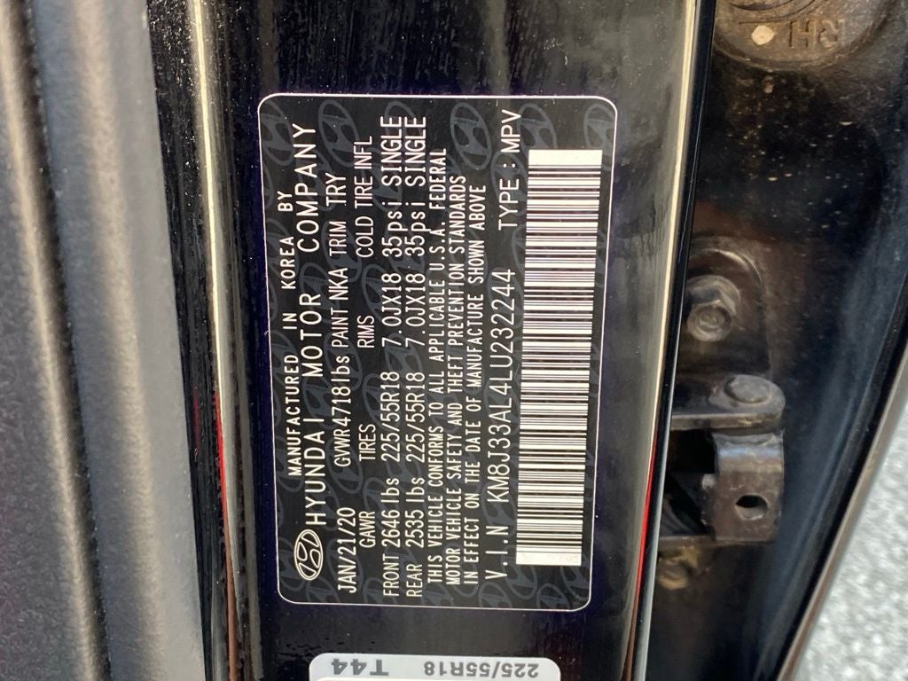 2020 Hyundai Tucson SEL