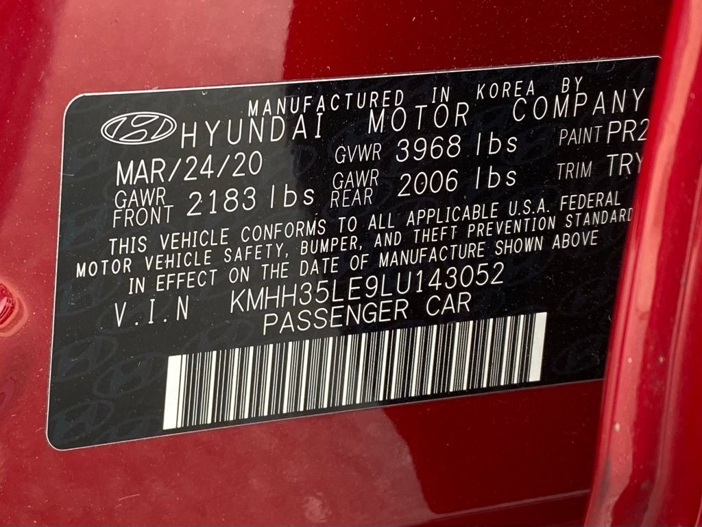 2020 Hyundai Elantra GT Base