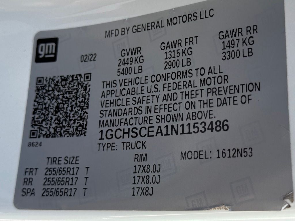 2022 Chevrolet Colorado LT