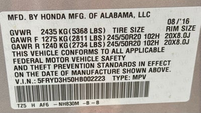 2017 Acura MDX 3.5L w/Technology Package ONE OWNER CLEAN CARFAX
