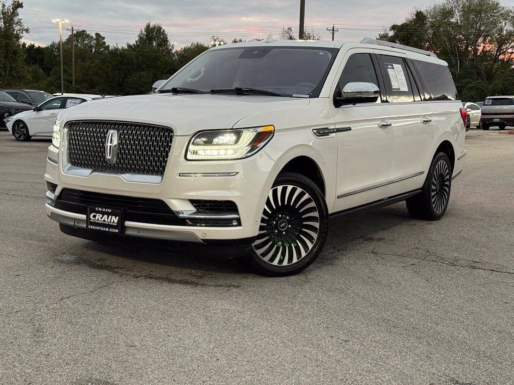 2019 Lincoln Navigator L Black Label - $103,555 MSRP / 4WD / PANORAMIC SUNROOF