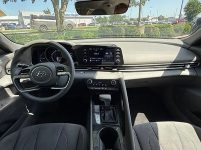 2023 Hyundai Elantra Hybrid Blue