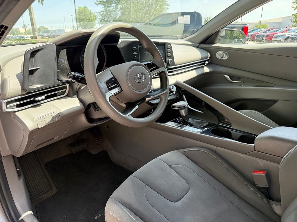 2023 Hyundai Elantra Hybrid Blue
