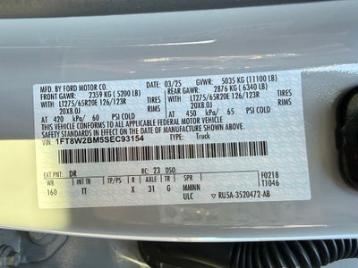 2025 Ford F-250SD Platinum