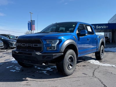 2018 Ford F-150 Raptor rapt tech pack,360 camera,stell bumper,twin moonro