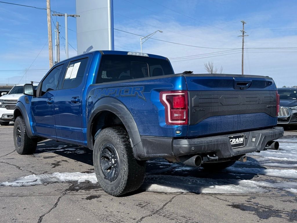 2018 Ford F-150 Raptor rapt tech pack,360 camera,stell bumper,twin moonro