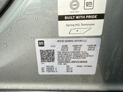 2023 GMC Acadia SLE