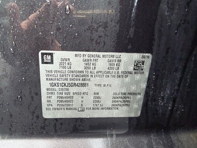 2016 GMC Yukon Denali