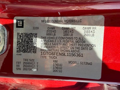 2020 GMC Canyon All Terrain