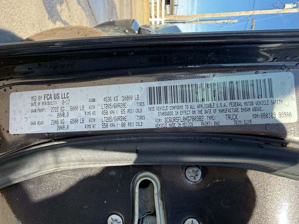 2017 RAM 2500 Laramie