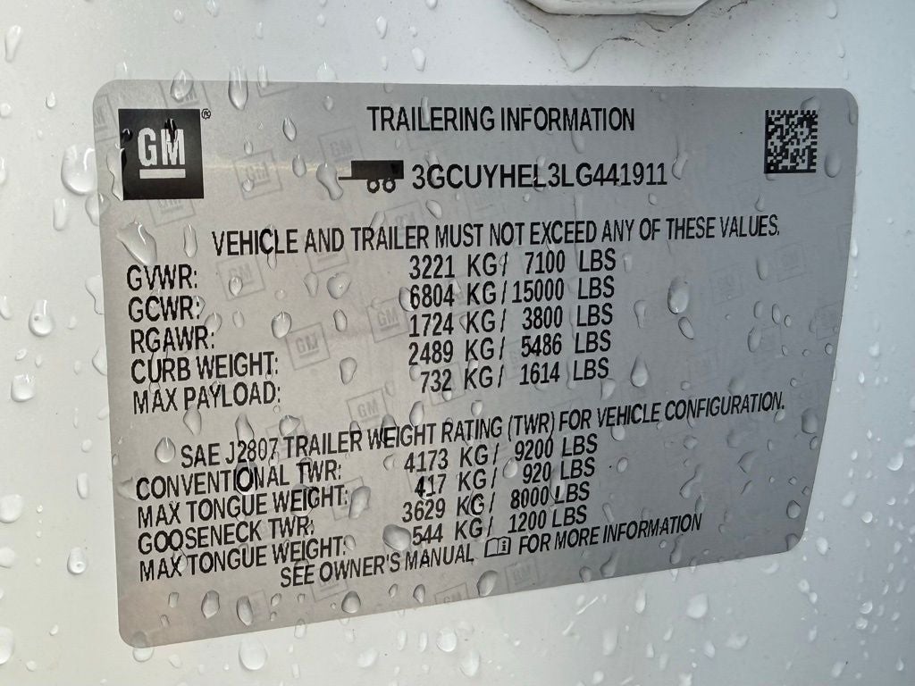 2020 Chevrolet Silverado 1500 High Country