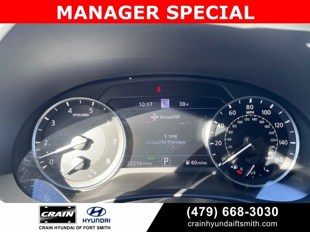 2023 INFINITI QX55 SENSORY