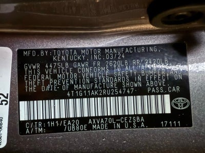 2024 Toyota Camry SE