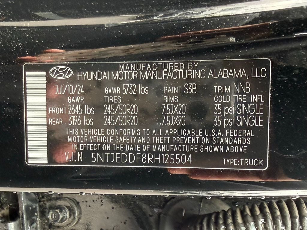 2024 Hyundai Santa Cruz Limited