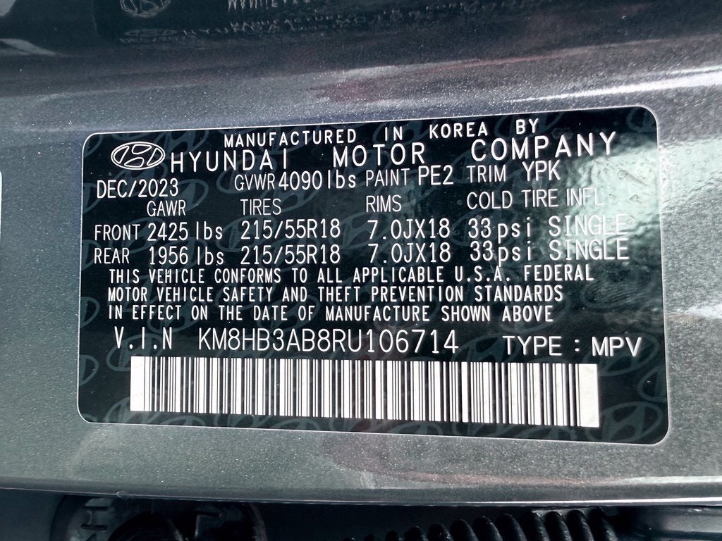 2024 Hyundai Kona SEL CPO Eligible