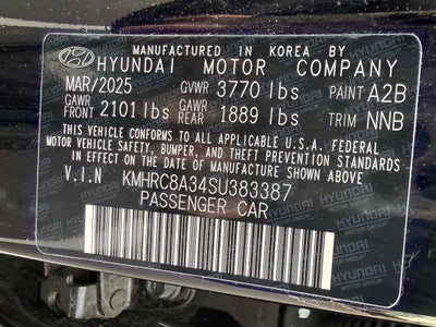 2025 Hyundai Venue SEL CPO ELIGIBLE