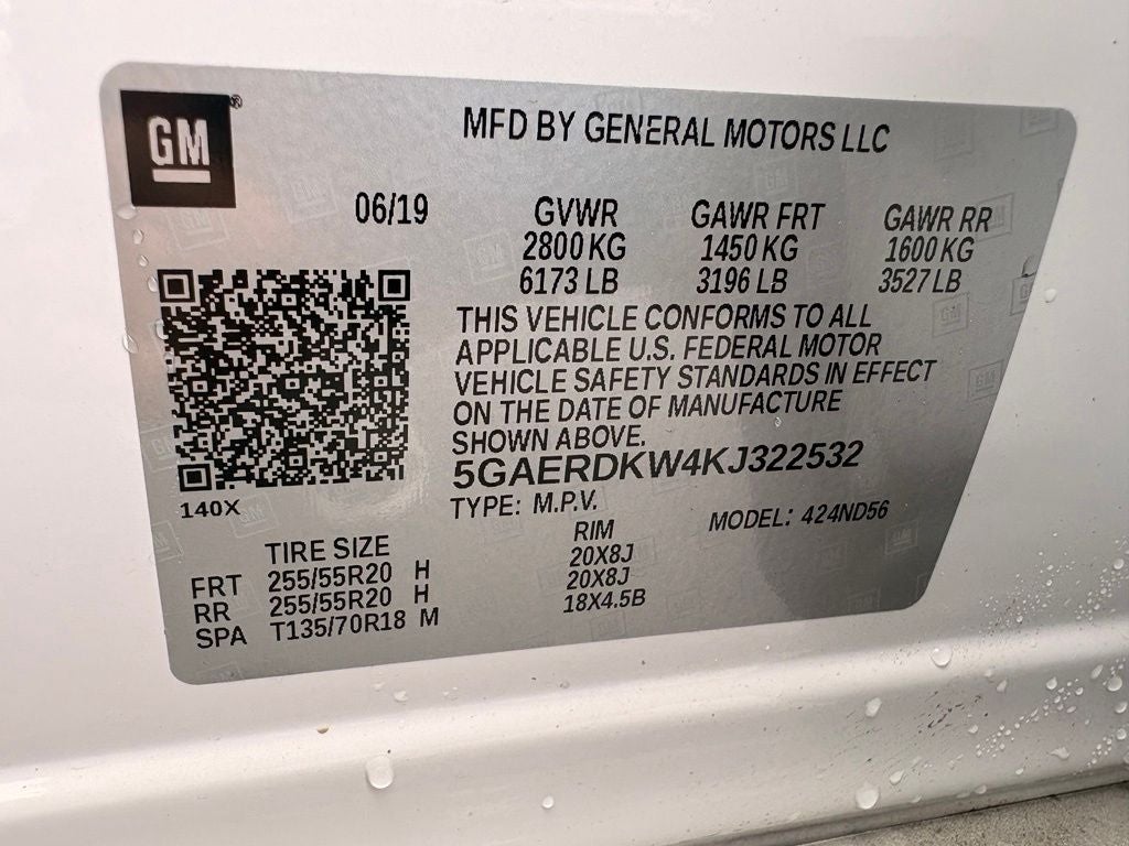 2019 Buick Enclave Avenir