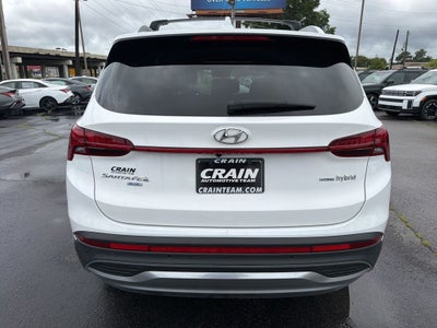 2022 Hyundai Santa Fe Hybrid Blue Clean Carfax / Power Liftgate