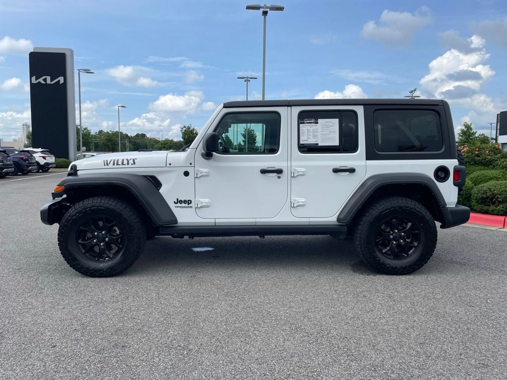 2021 Jeep Wrangler Unlimited Willys