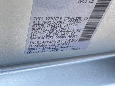 2024 Nissan Altima 2.5 S