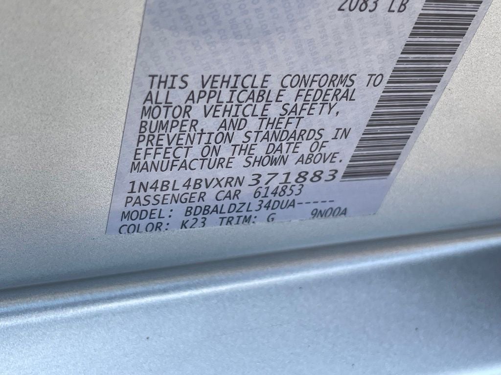 2024 Nissan Altima 2.5 S