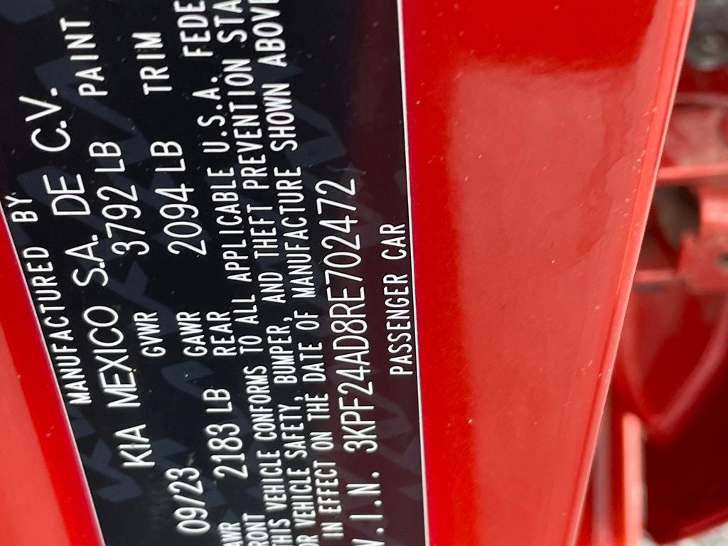 2024 Kia Forte LXS