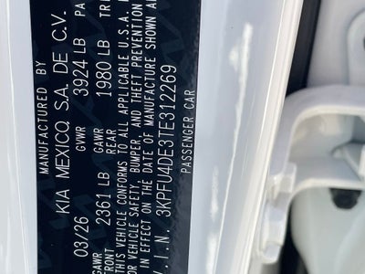 2026 Kia K4 EX