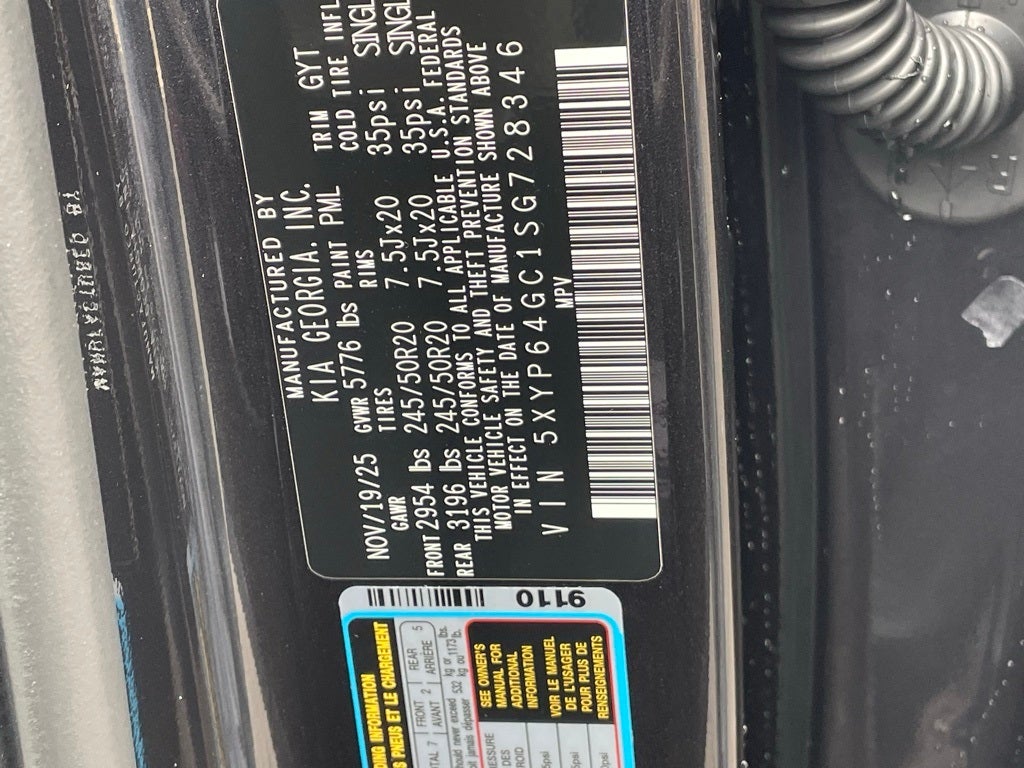 2025 Kia Telluride S